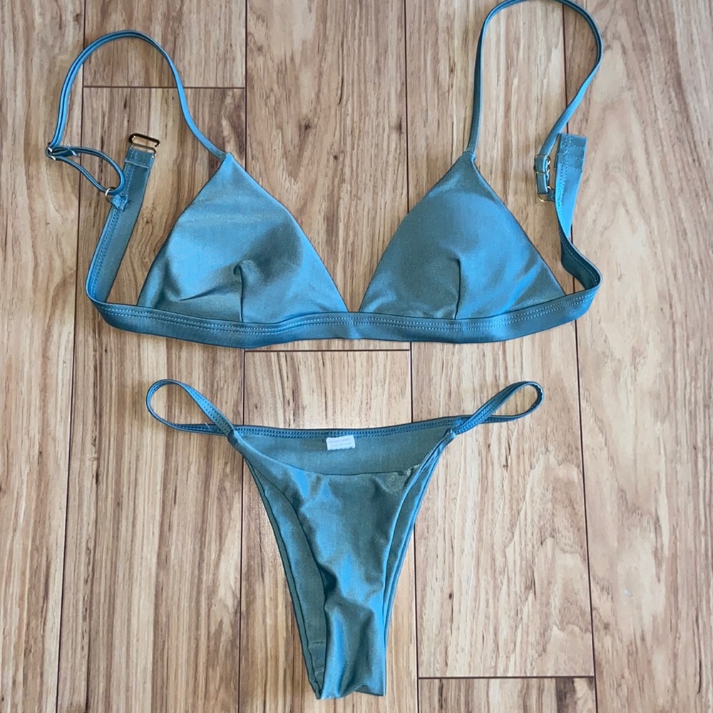 NWOT Olive Green Bikini